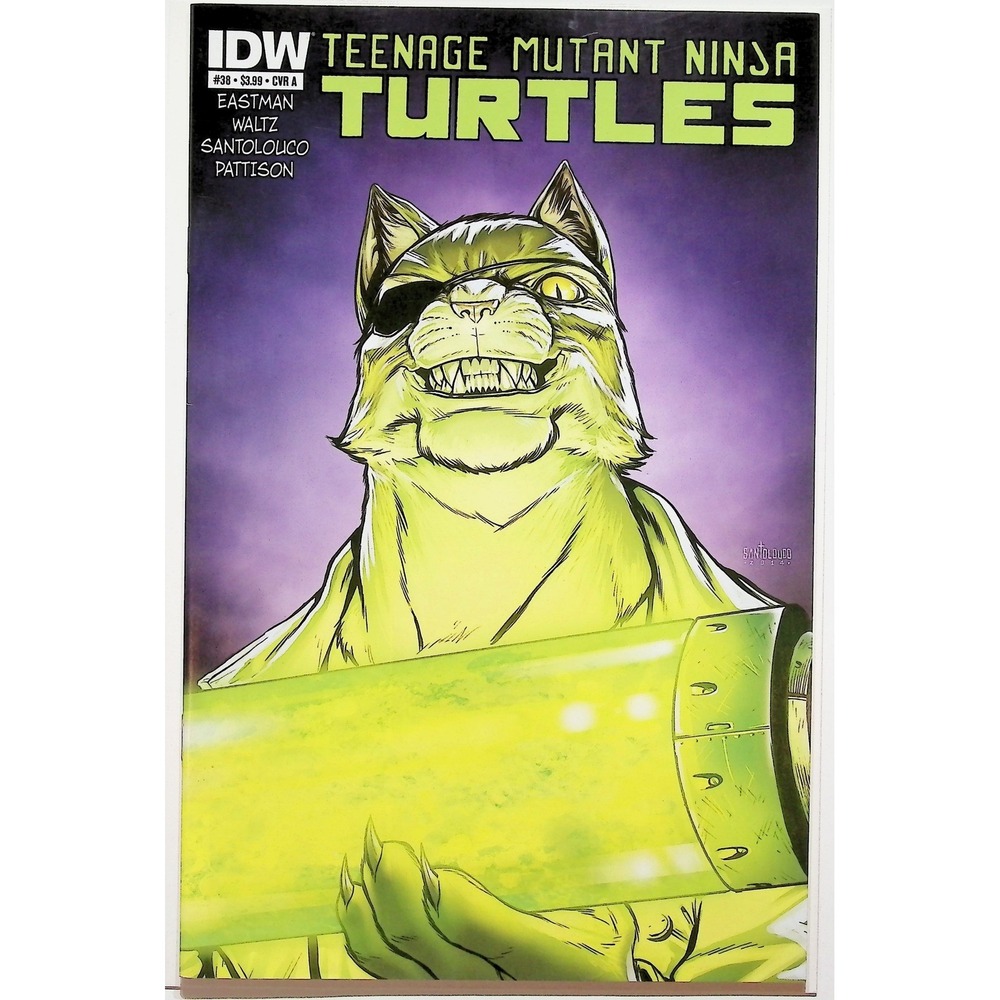 IDW Comic Book Teenage Mutant Ninja Turtles #38 1st Herman the Hermitโ Crab